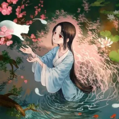 动漫头像古风女生唯美图片第1张