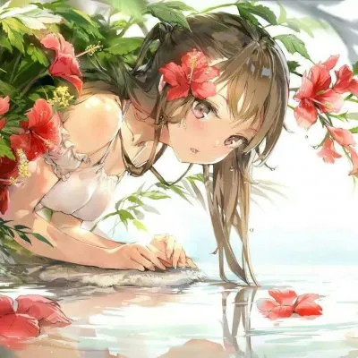 一大波好看的动漫女生图片唯美清新头像精选第1张