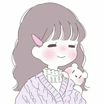 情头动漫两张分开可爱第1张