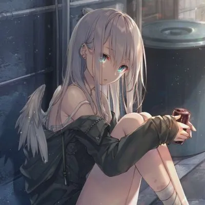 唯美伤感动漫女生头像第1张