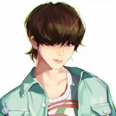 复古动漫头像男生冷酷第1张