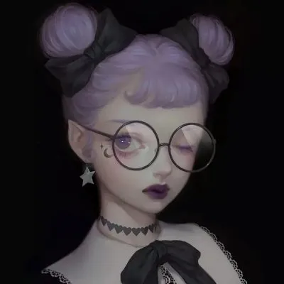 黑化少女动漫头像图片第1张