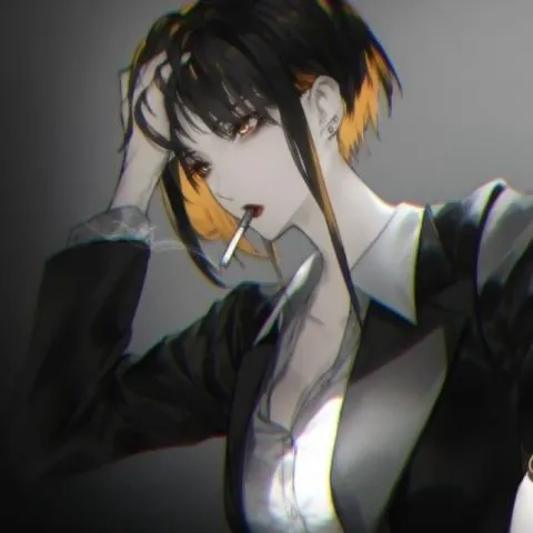 冷酷霸气动漫女头像第1张