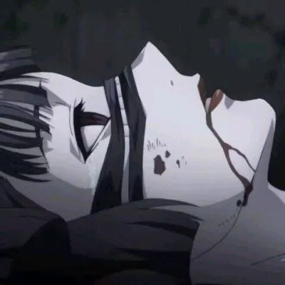 女生头像丧系动漫黑白第1张