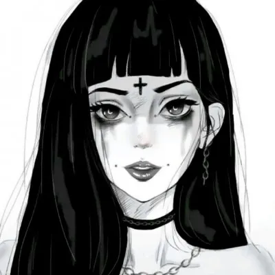 动漫女头丧黑暗系第1张