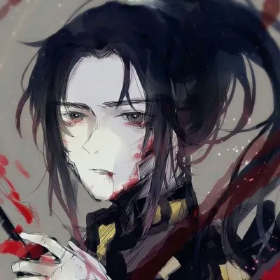 动漫古风男头丧第1张