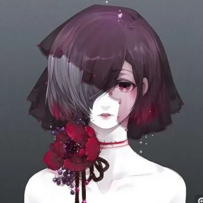 动漫头像女生嗜血暗黑第1张