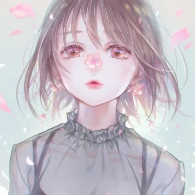 动漫闺蜜头像两张清新第1张