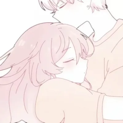 动漫拥抱情头第1张