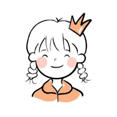 动漫女简笔画可爱头像图片第1张