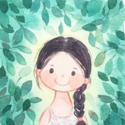漫画女生头像可爱清新第1张