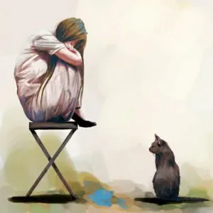 孤独动漫头像图片大全第1张