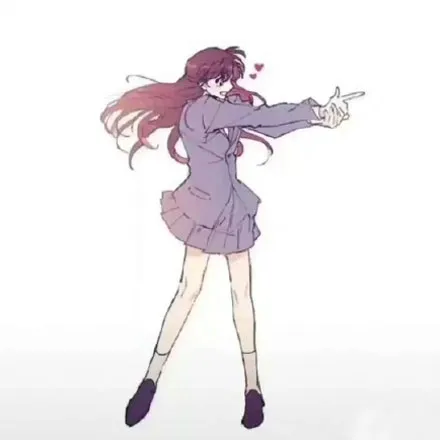 抖音爱心发射情侣头像第1张