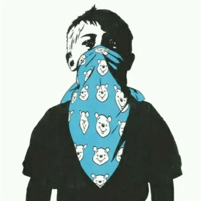 动漫戴口罩情侣头像一对两张第1张