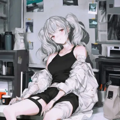 女生动漫头像超拽高冷图片第1张