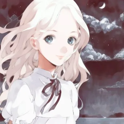 女生动漫微信头像可爱第1张