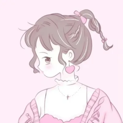 qq头像女生少女心粉色第1张