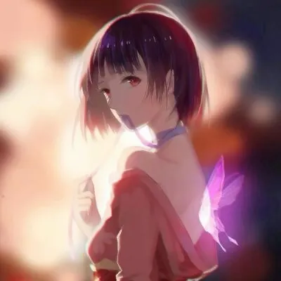 女生动漫个性唯美头像第1张