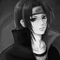 火影忍者鼬黑白头像第1张