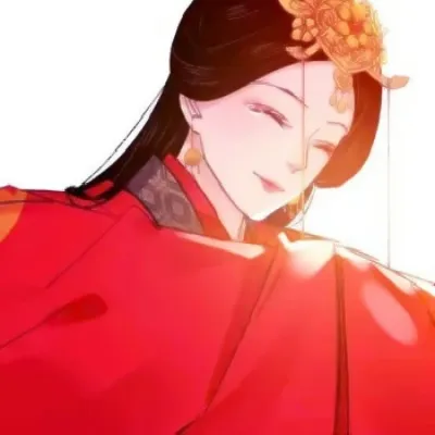 情侣头像古风穿嫁衣第1张