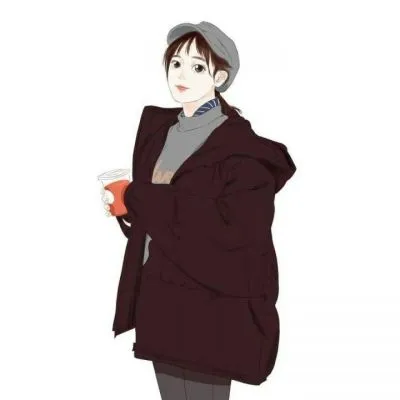 冬天头像女生动漫图片第1张