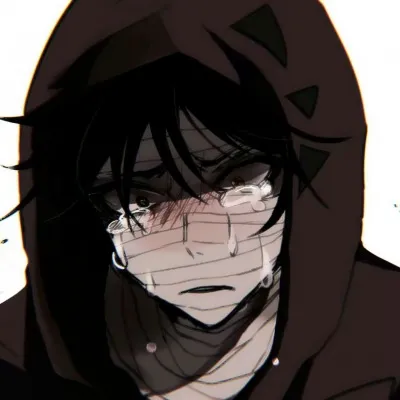 男生丧动漫头像第1张