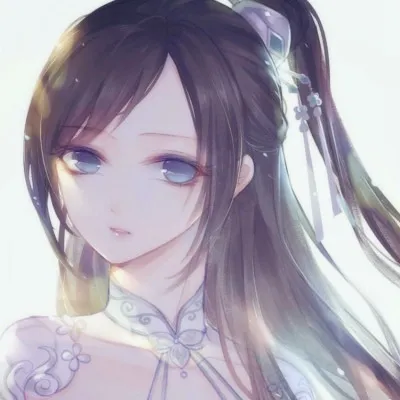 二次元古风少女头像第1张