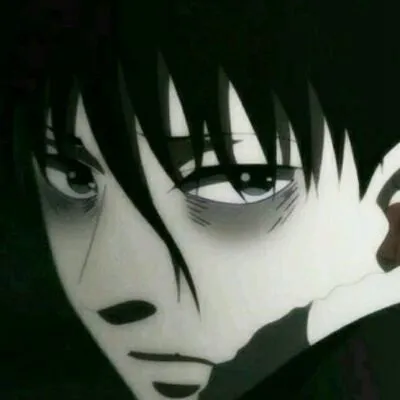 动漫黑白头像男第1张