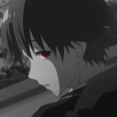 黑暗动漫男头像第1张