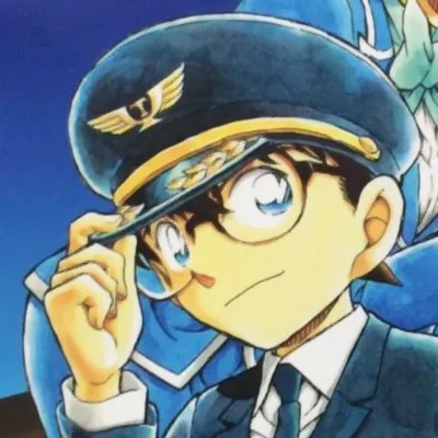 柯南情侣头像图片大全第1张