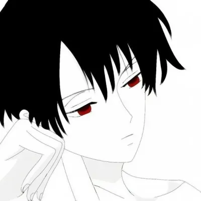 黑白动漫情侣头像第1张