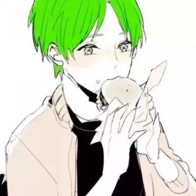 绿色动漫头像图片大全第1张