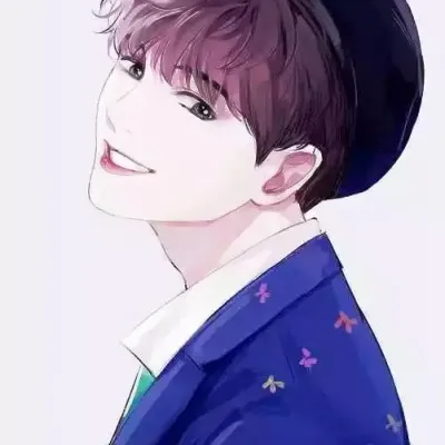 动漫手绘男头第1张