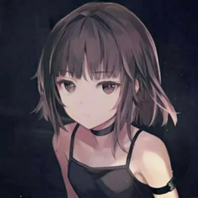 微信短发卡通女生头像第1张