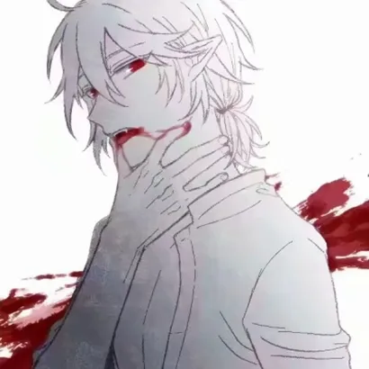 动漫丧气黑暗头像男第1张