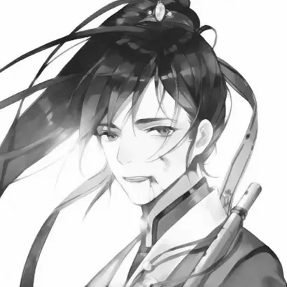 古风头像黑白第1张