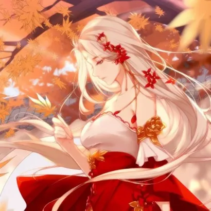 动漫唯美女生古风头像第1张