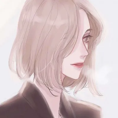 qq头像女生动漫高冷酷图片第1张