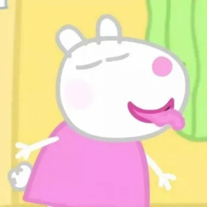 小猪佩奇情侣网红头像第1张