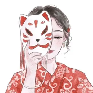 好看手绘动漫情侣头像第1张