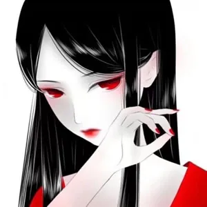 黑暗系动漫女头丧第1张