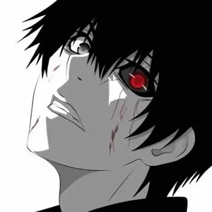 黑白冷酷动漫男头第1张