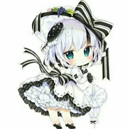 可爱闺蜜动漫头像一对两张第1张