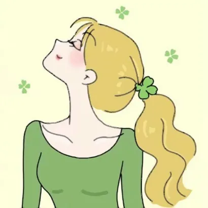 清新简约动漫头像少女第1张