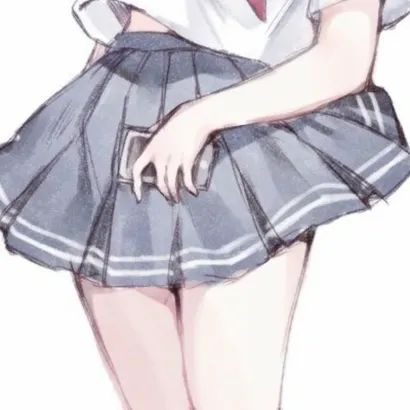 女生动漫裙子部位头像第1张