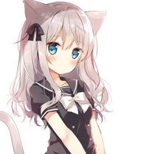动漫头像女生可爱猫耳第1张