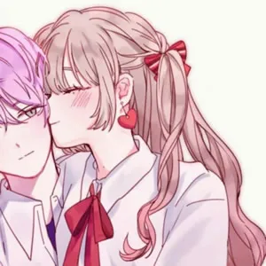 超甜动漫情侣头像一对两张第1张