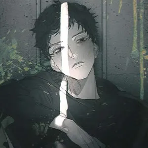 动漫伤感孤独男头第1张