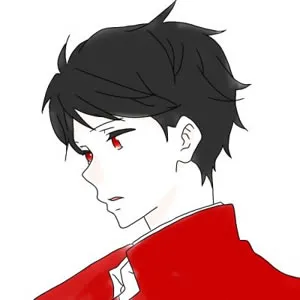 红衣男生动漫头像第1张