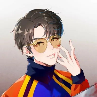 卡通男生头像帅气冷漠第1张